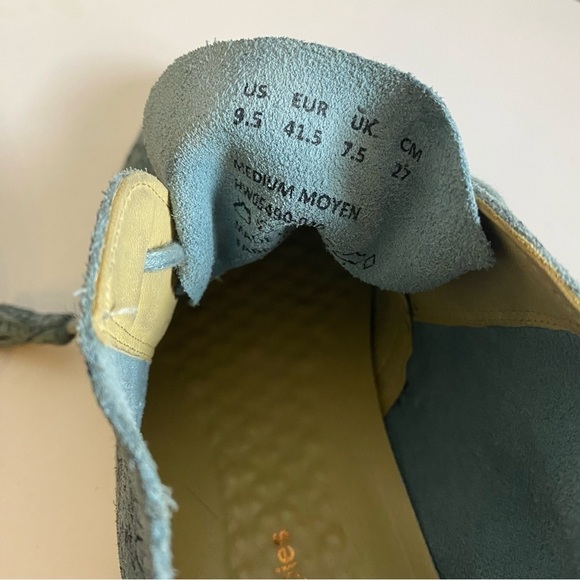 Hush Puppies Blue Cyra Caitlin Chukka Boots 100% Suede - Picture 12 of 16